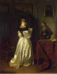 Terborch Gerard Messenger - Hermitage